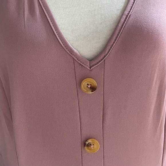 NWOT-SHEIN~Curve Maxi Dress~Size 1 XL Purple - Picture 5 of 6